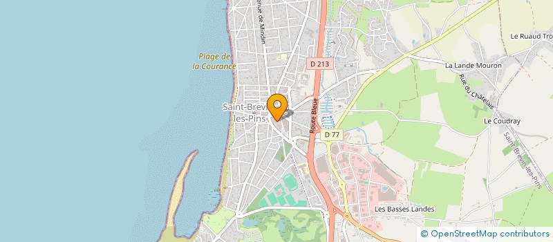 localisation de l'entreprise LE PUB à SAINT-BREVIN-LES-PINS
