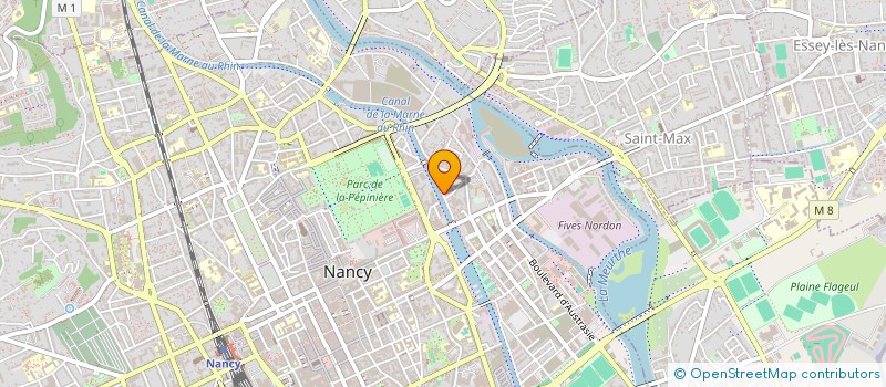 localisation de l'entreprise LE PUB SARL à NANCY