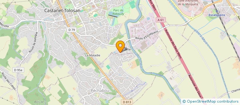 localisation de l'entreprise LE PUECH à CASTANET-TOLOSAN