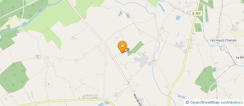 localisation de l'entreprise LE PUISET  NOYANT-VILLAGES