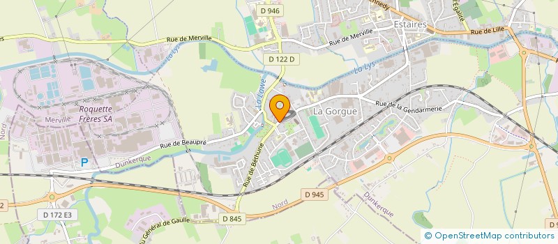 localisation de l'entreprise LE PUITS à LA GORGUE