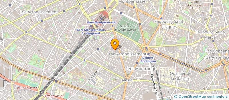 localisation de l'entreprise LE PUITS AUX IMAGES à PARIS