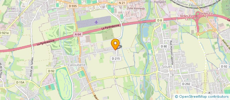 localisation de l'entreprise LE PUITS D'AMOUR  LALOUBERE