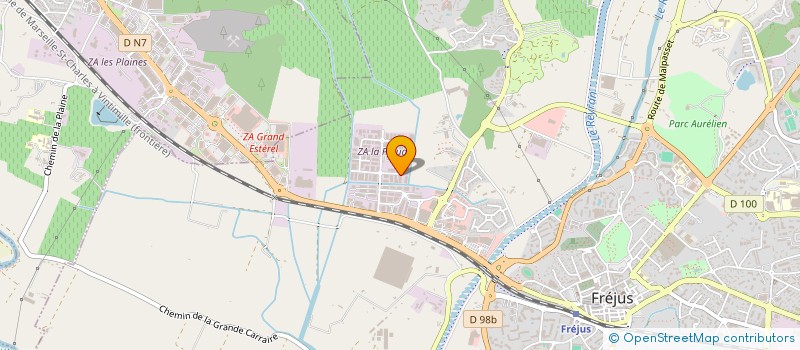 localisation de l'entreprise LE PUITS DE CAVALIERS à FREJUS
