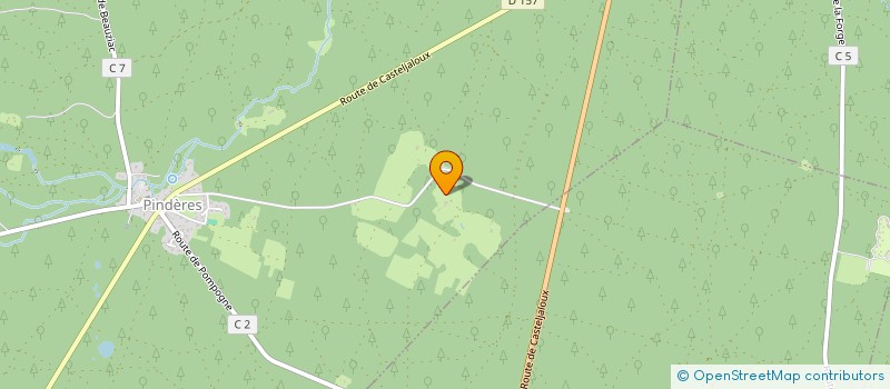 localisation de l'entreprise LE PUITS DES NAVAILS  PINDERES
