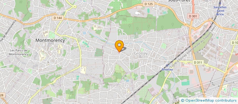 localisation de l'entreprise LE PUITS DU MAS FLEURI  GROSLAY