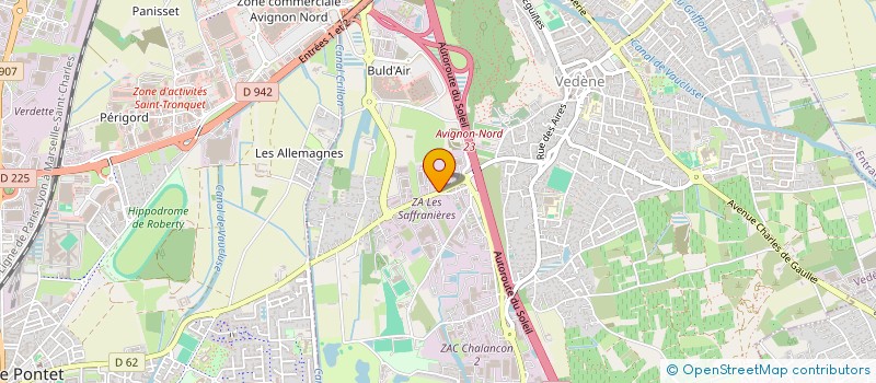 localisation de l'entreprise LE PUITS DU PARC  VEDENE