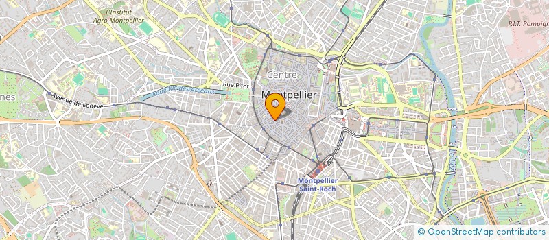 localisation de l'entreprise LE PUITS DU TEMPLE à MONTPELLIER