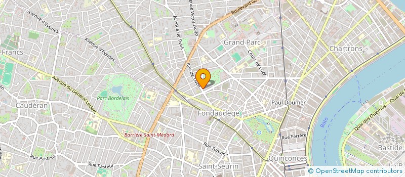 localisation de l'entreprise LE PUMA IMMOBILIER BORDELAIS  BORDEAUX