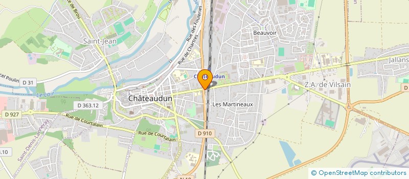 localisation de l'entreprise LE PUNJAB GRILL à CHATEAUDUN