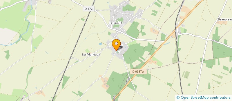 localisation de l'entreprise LE PUPION  THOUARS