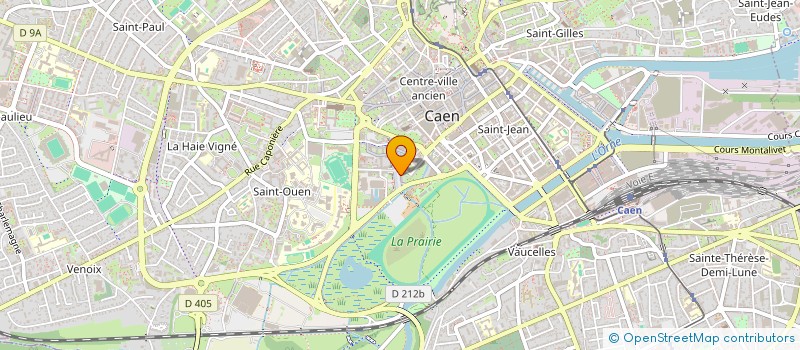localisation de l'entreprise LE PURPLE à CAEN