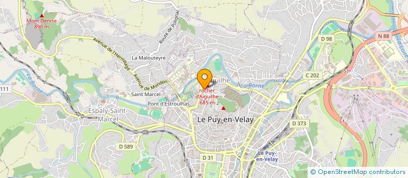 localisation de l'entreprise LE PUY KENDO à AIGUILHE