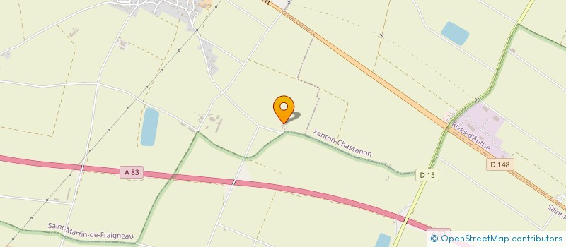 localisation de l'entreprise LE PUY VINEUX  SAINT-MARTIN-DE-FRAIGNEAU