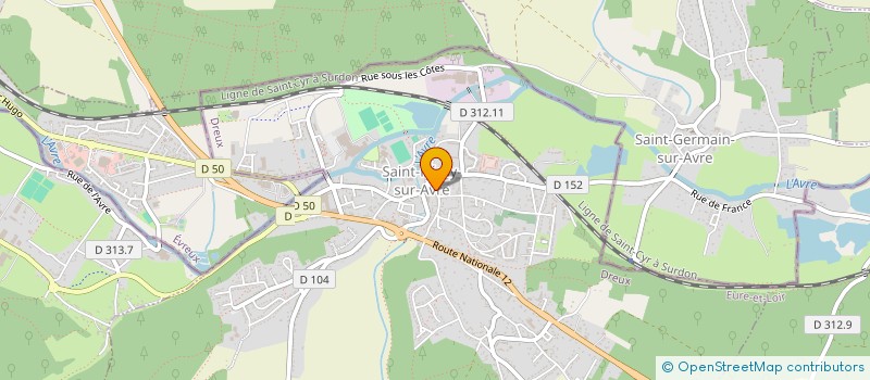 localisation de l'entreprise LE PUZZLE à SAINT-REMY-SUR-AVRE