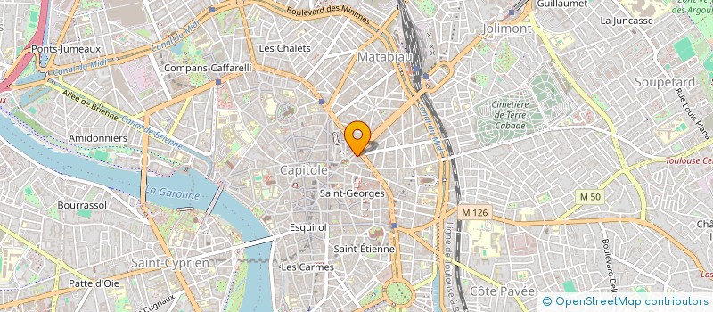 localisation de l'entreprise LE PYRENEEN SARL à TOULOUSE