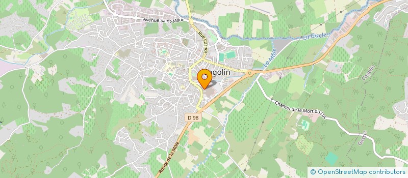 localisation de l'entreprise LE QG à COGOLIN