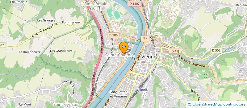 localisation de l'entreprise LE QG  SAINTE-COLOMBE