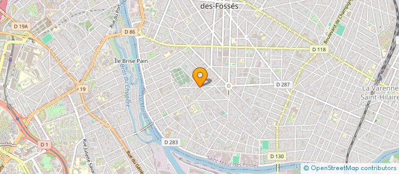 localisation de l'entreprise LE QG à SAINT-MAUR-DES-FOSSES