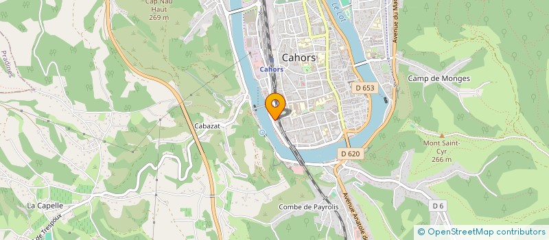 localisation de l'entreprise LE QG  CAHORS