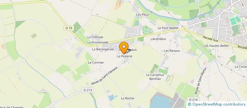 localisation de l'entreprise LE QG  LONGUE-JUMELLES