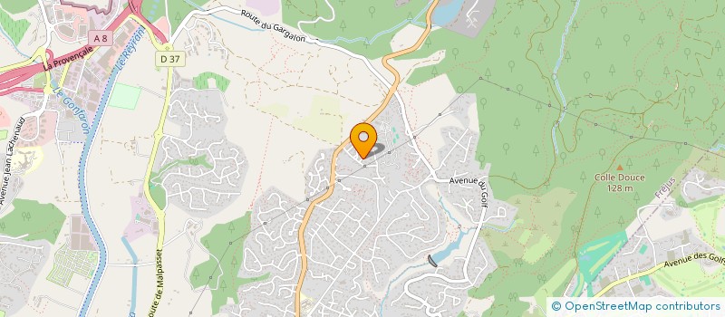 localisation de l'entreprise LE QG à FREJUS