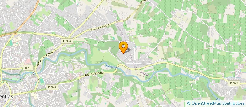 localisation de l'entreprise LE QG DES METIERS  CARPENTRAS