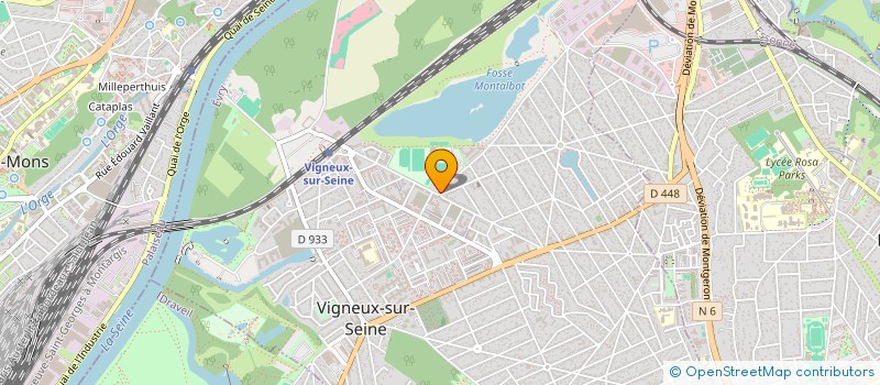 localisation de l'entreprise LE QI GONG A VIGNEUX à VIGNEUX-SUR-SEINE