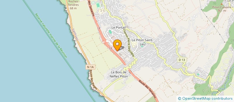 localisation de l'entreprise LE QIRAT à SAINT-LEU