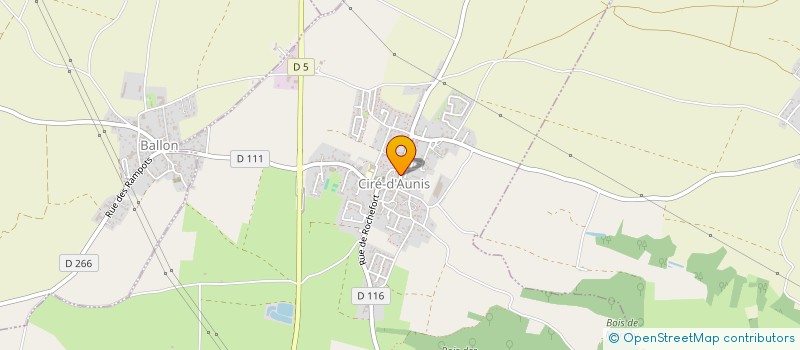 localisation de l'entreprise LE QUAD  FORGES