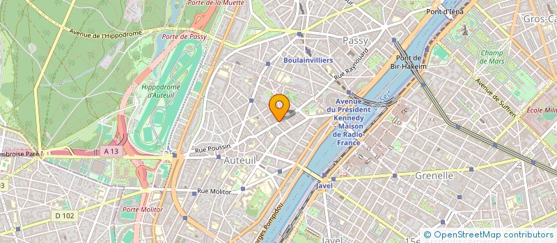 localisation de l'entreprise LE QUADRILLE FRANCAIS  PARIS