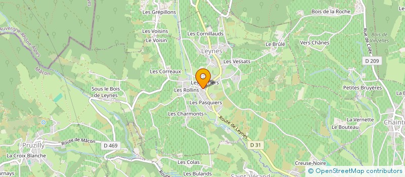 localisation de l'entreprise LE QUAI  LEYNES