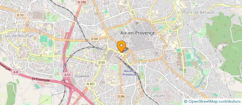 localisation de l'entreprise LE QUAI DES GUITARES à AIX-EN-PROVENCE