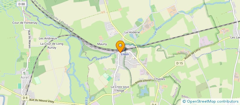 localisation de l'entreprise LE QUAI DES SAVEURS  MOON-SUR-ELLE