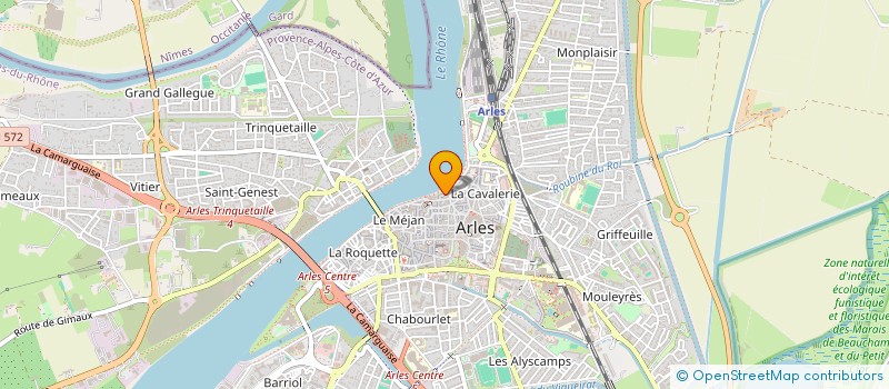 localisation de l'entreprise LE QUAI DU RHONE  ARLES