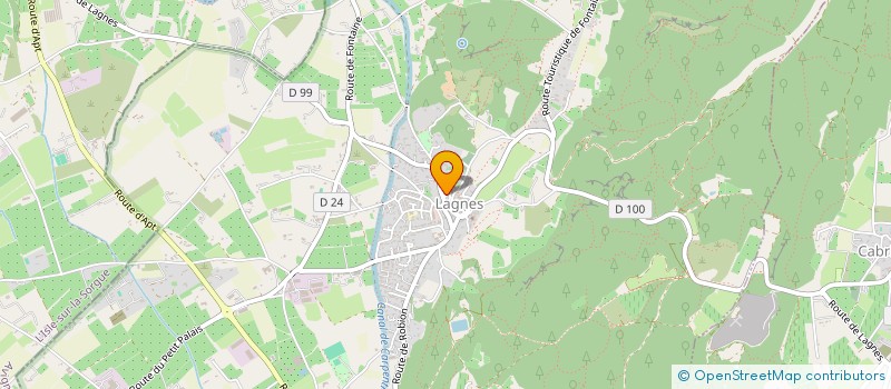 localisation de l'entreprise LE QUAI N 1  LAGNES