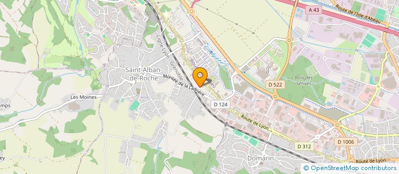 localisation de l'entreprise LE QUANG  SAINT-ALBAN-DE-ROCHE