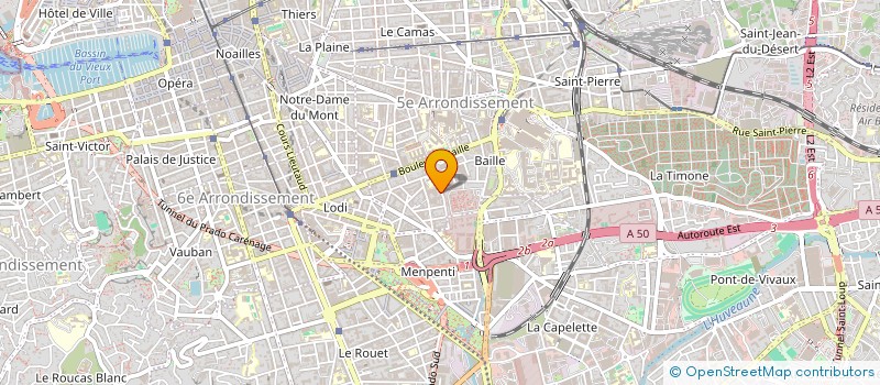 localisation de l'entreprise LE QUARANTEDEUX à MARSEILLE