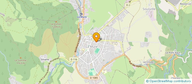 localisation de l'entreprise LE QUARO à SAINT-HONORE