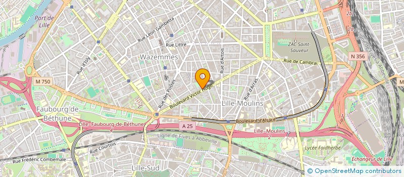 localisation de l'entreprise LE QUART D'HEURE ITALIEN à LILLE