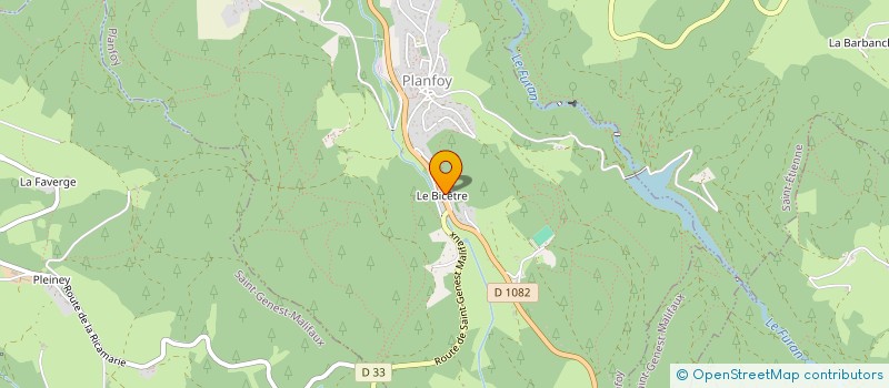localisation de l'entreprise LE QUART D'HEURE PAYSAN à PLANFOY