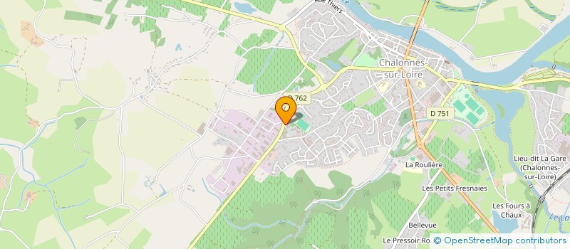 localisation de l'entreprise LE QUARTET à CHALONNES-SUR-LOIRE