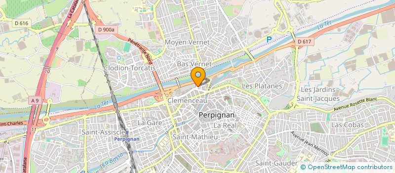 localisation de l'entreprise LE QUARTIER  PERPIGNAN