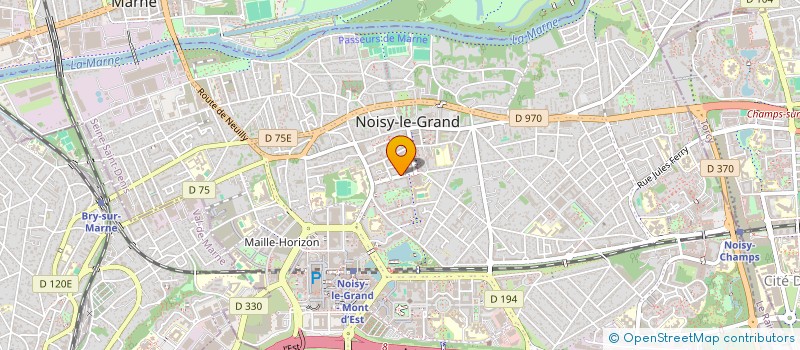localisation de l'entreprise LE QUARTIER MOT à NOISY-LE-GRAND