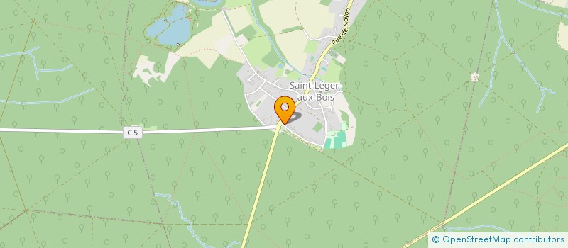 localisation de l'entreprise LE QUARTZ à SAINT-LEGER-AUX-BOIS