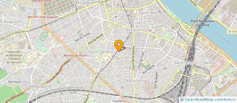 localisation de l'entreprise LE QUASAR PRODUCTIONS  BORDEAUX