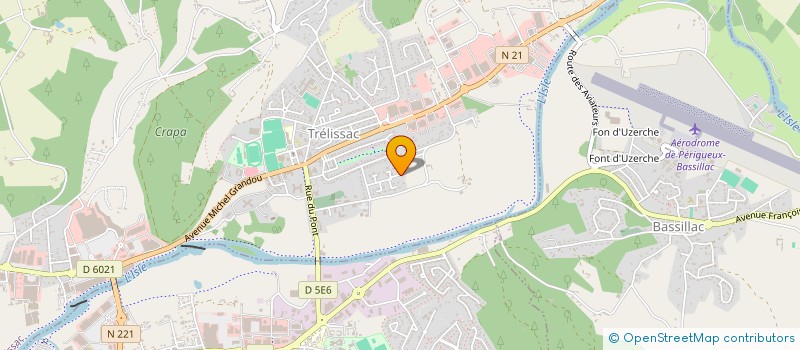 localisation de l'entreprise LE QUATORZE  PERIGUEUX