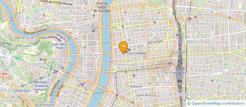 localisation de l'entreprise LE QUATRAIN  LYON