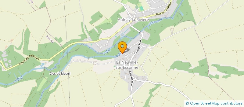localisation de l'entreprise LE QUATRIEME MUR à LA NEUVILLE-SUR-ESSONNE