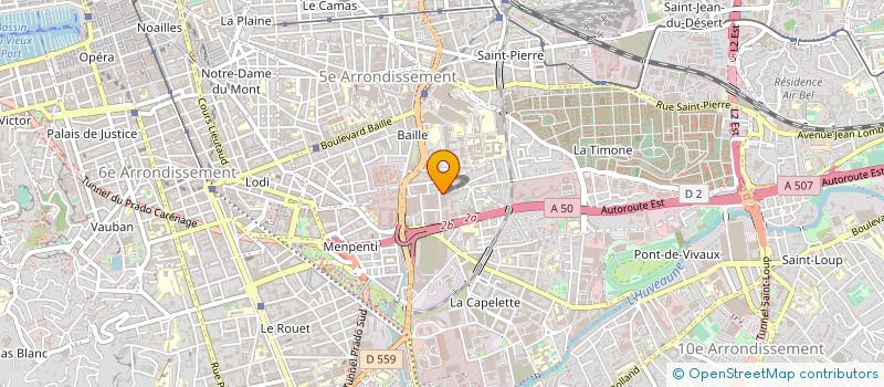 localisation de l'entreprise LE QUEBEC à MARSEILLE